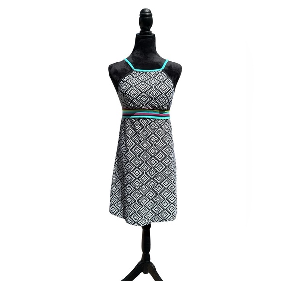 Title Nine Geometric Patterned Tank Dress Size XS - Picture 1 of 12